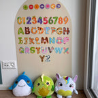 43 pezzi Lettere e Numeri Magnetici