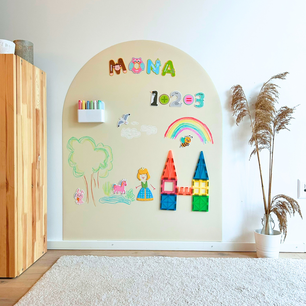 Tableau mural magnétique (76x95cm)